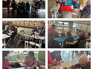 25.11.21 오감자극활동-색칠놀이, 윷놀이