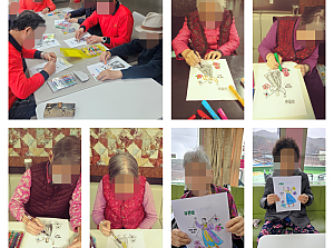 26.03.02 오감자극활동- 3.1절 맞이 그림 색칠하기